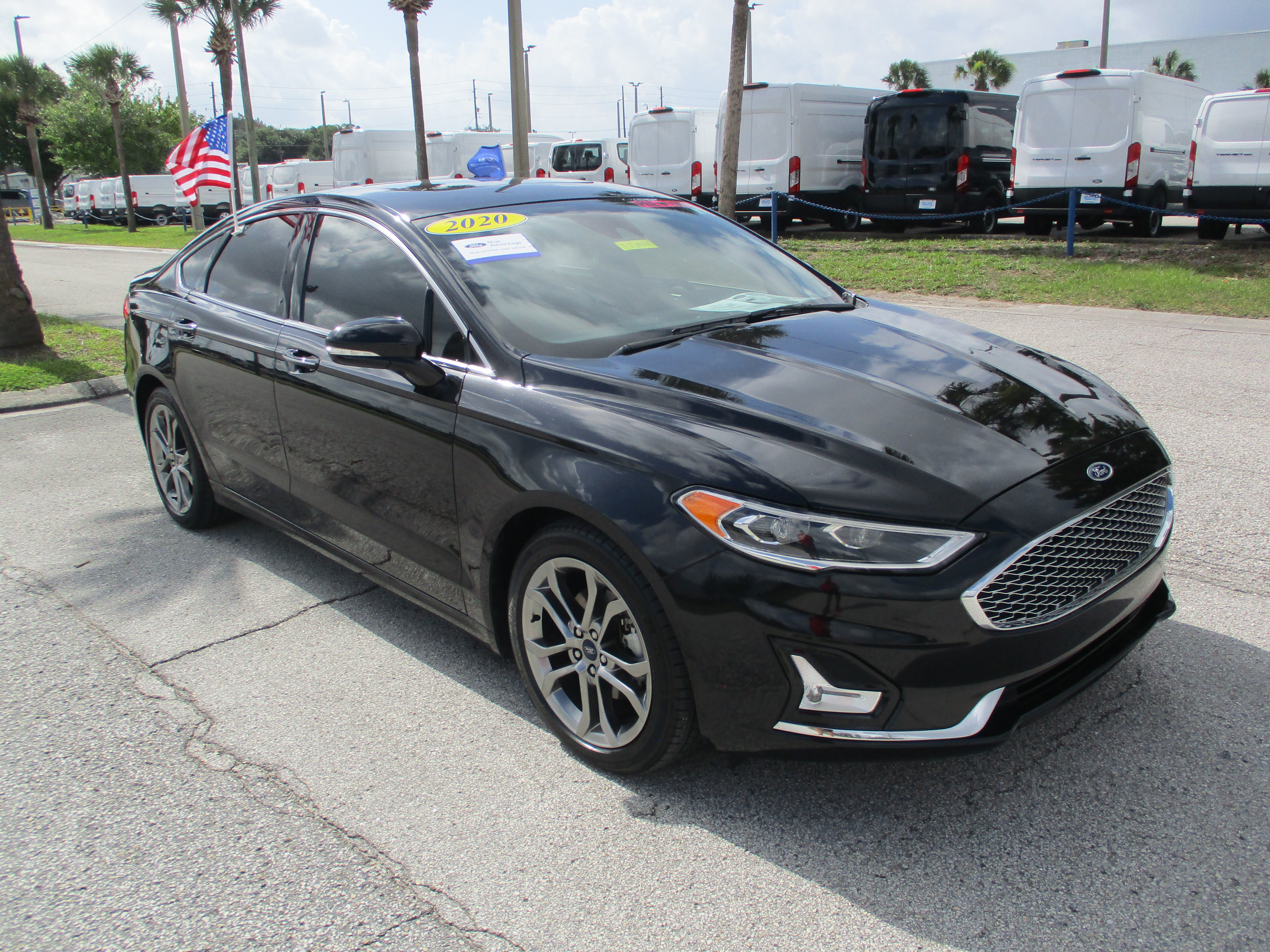 Certified 2020 Ford Fusion Titanium FWD image 1