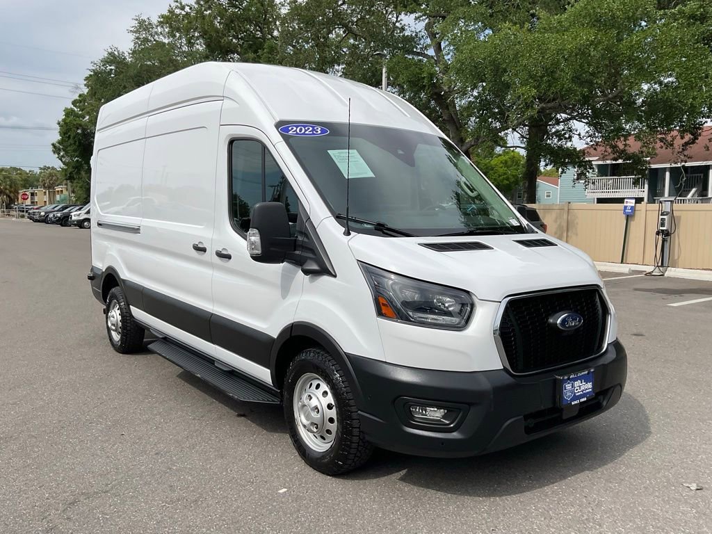Certified 2023 Ford Transit 350 148 High Roof AWD w/ Upfitter Package
