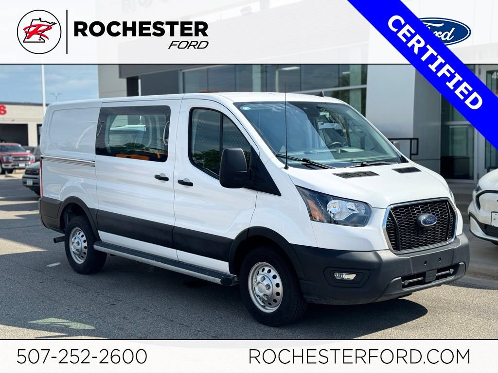 Certified 2023 Ford Transit 250 Low Roof AWD w/ Exterior Upgrade Package image 1