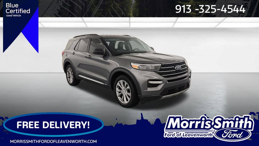 Certified 2022 Ford Explorer XLT w/ Equipment Group 202A image 1