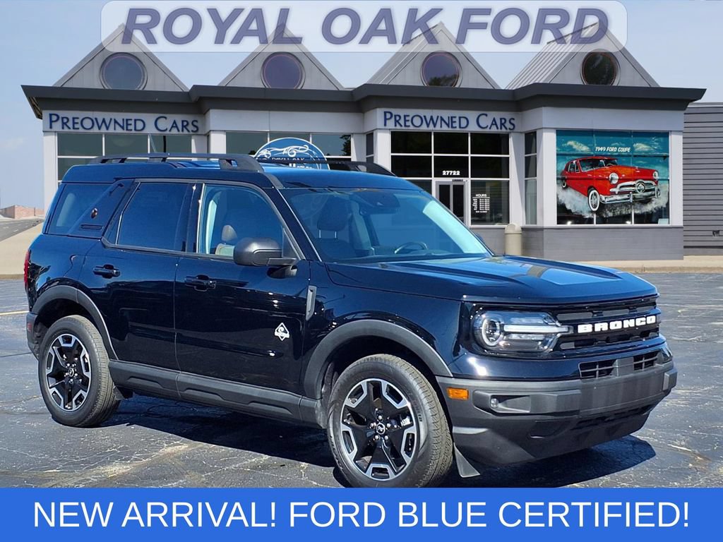 Certified 2023 Ford Bronco Sport Outer Banks w/ Tech Package