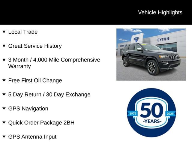 Used 2018 Jeep Grand Cherokee Limited image 7