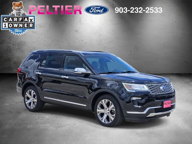 Certified 2018 Ford Explorer Platinum