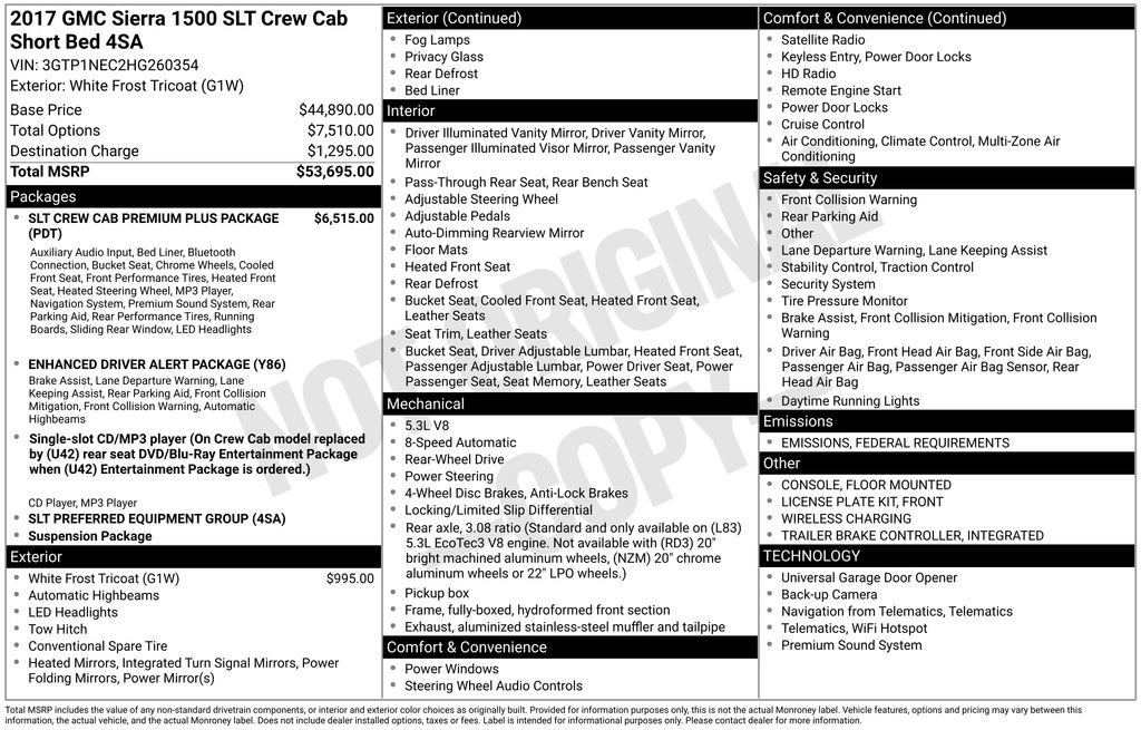 Used 2017 GMC Sierra 1500 SLT image 7