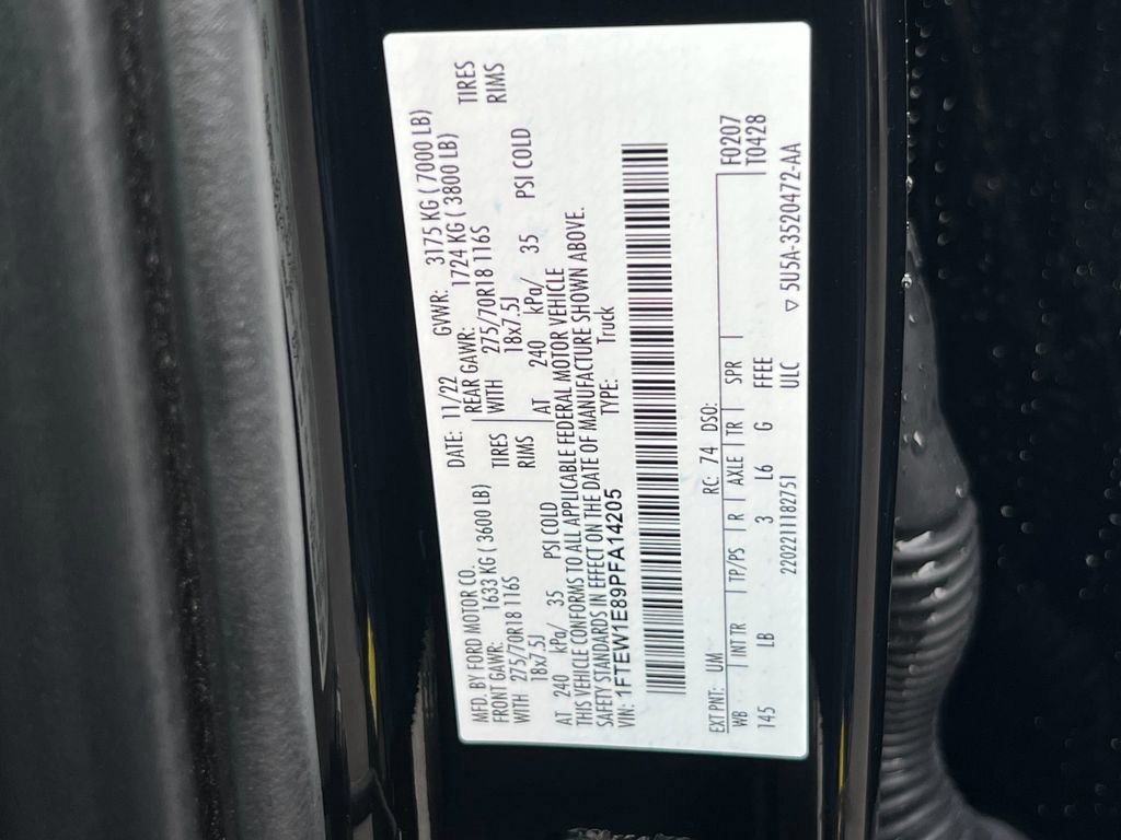 Certified 2023 Ford F150 Tremor w/ Trailer Tow Package image 28