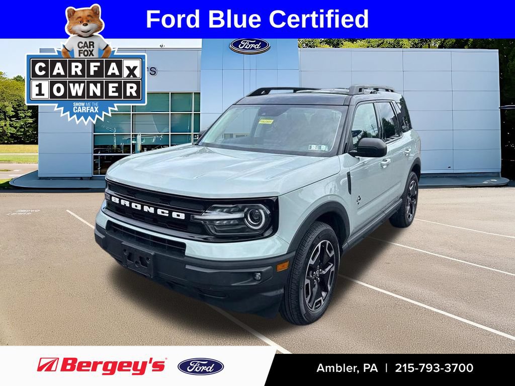 Certified 2023 Ford Bronco Sport Outer Banks