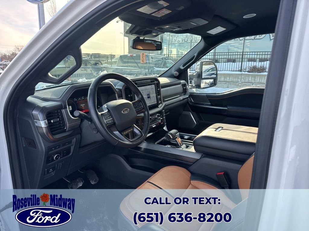 Certified 2023 Ford F150 Platinum w/ Equipment Group 701A High AWD/4WD image 32
