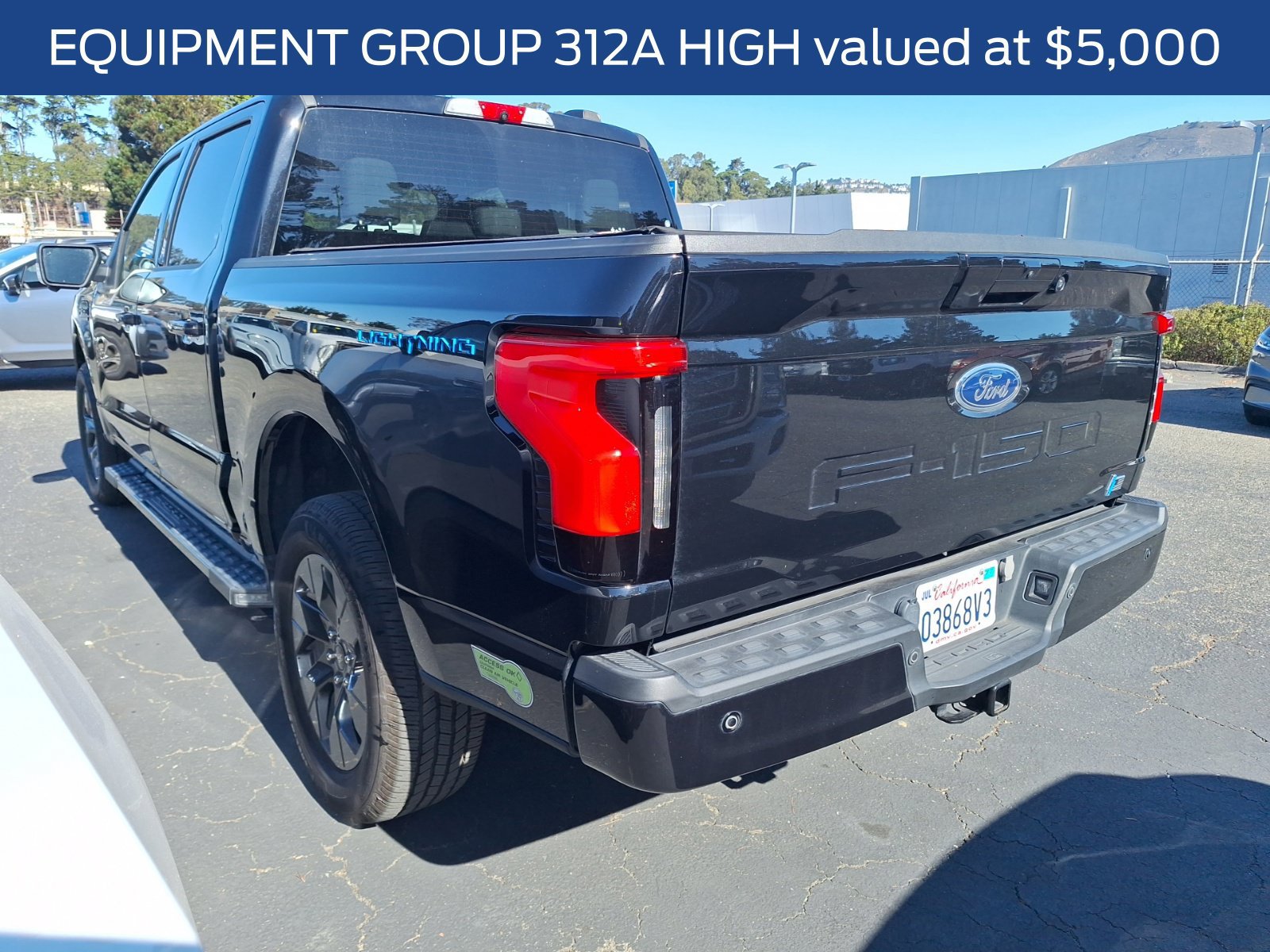 Certified 2023 Ford F150 Lightning XLT w/ Equipment Group 312A High AWD/4WD image 5