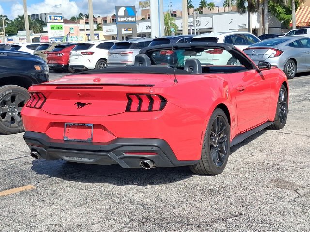 Certified 2025 Ford Mustang Convertible w/ Mustang Nite Pony Package RWD image 4