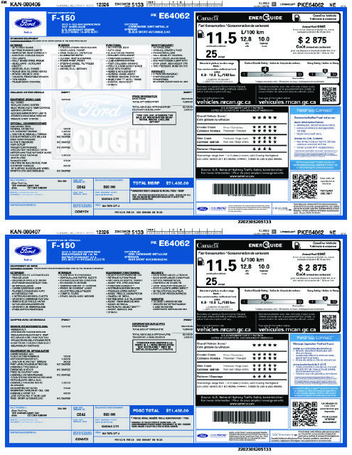 Certified 2023 Ford F150 XLT w/ Equipment Group 302A High AWD/4WD image 37