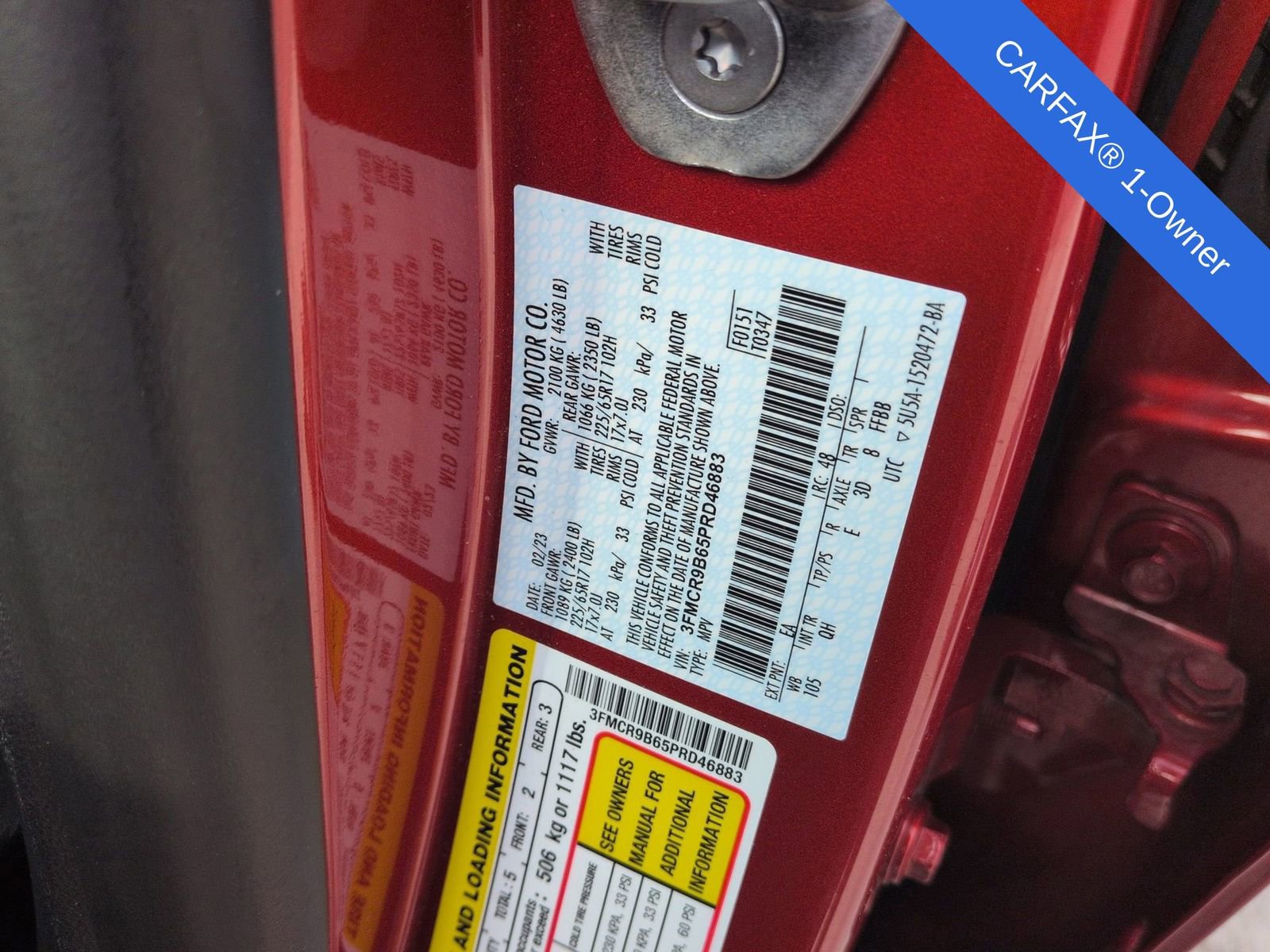 Certified 2023 Ford Bronco Sport Big Bend w/ Convenience Package image 73