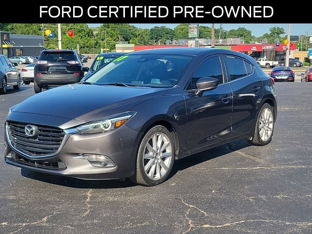 Used 2017 MAZDA MAZDA3 Grand Touring w/ Premium Equipment Package FWD image 2