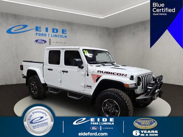 Used 2021 Jeep Gladiator Rubicon AWD/4WD image 1
