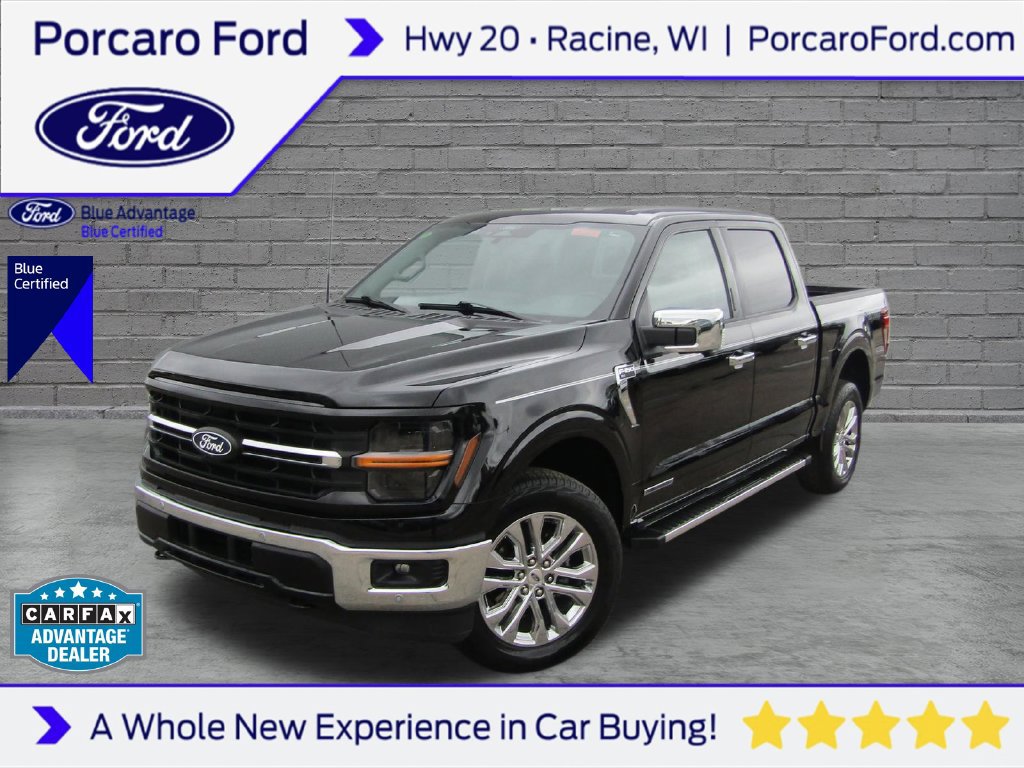 Certified 2024 Ford F150 XLT w/ Equipment Group 302A MID AWD/4WD 360° Tour