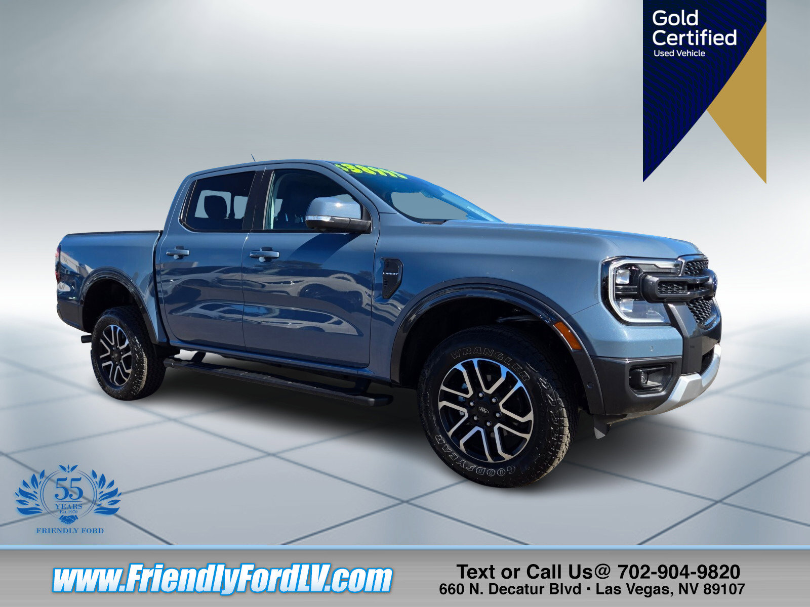 Certified 2024 Ford Ranger Lariat w/ FX4 Off-Road Package