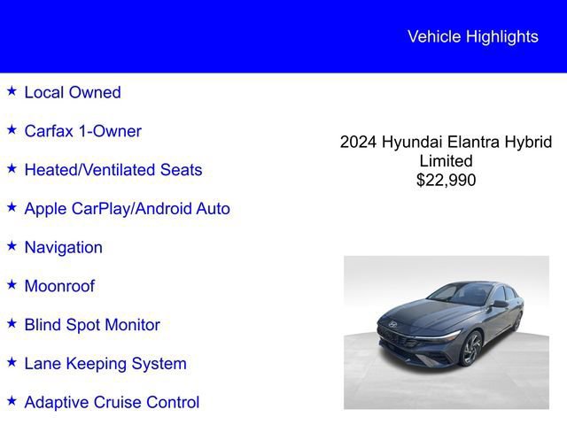 Used 2024 Hyundai Elantra Limited image 5