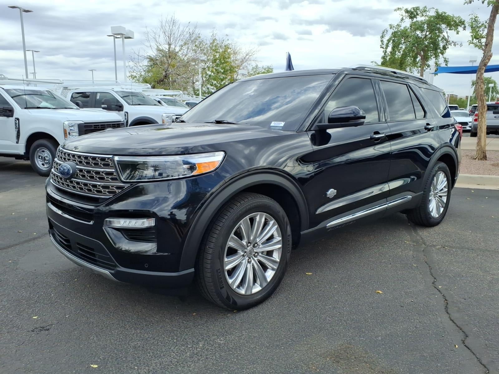 Certified 2022 Ford Explorer King Ranch w/ Class IV Trailer Tow Package RWD image 8