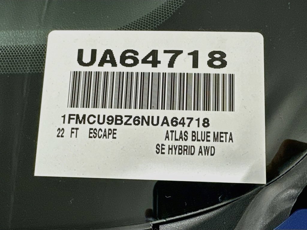 Certified 2022 Ford Escape SE AWD/4WD image 24