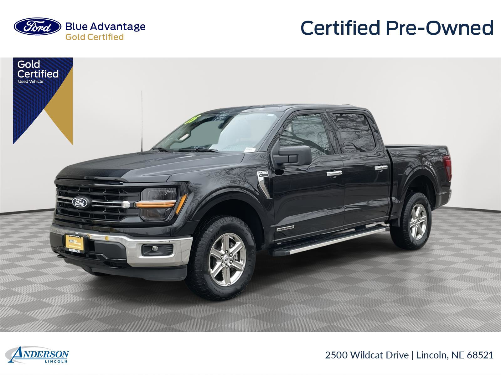 Certified 2025 Ford F150 XLT w/ Equipment Group 301A Standard