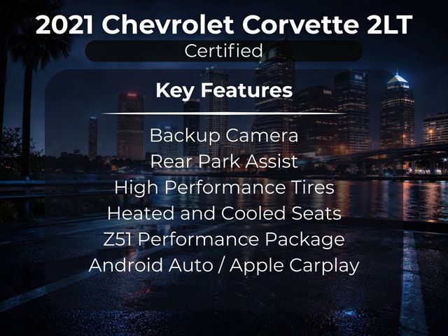 Used 2021 Chevrolet Corvette Stingray Preferred Cpe w/ Z51 Performance Package image 13
