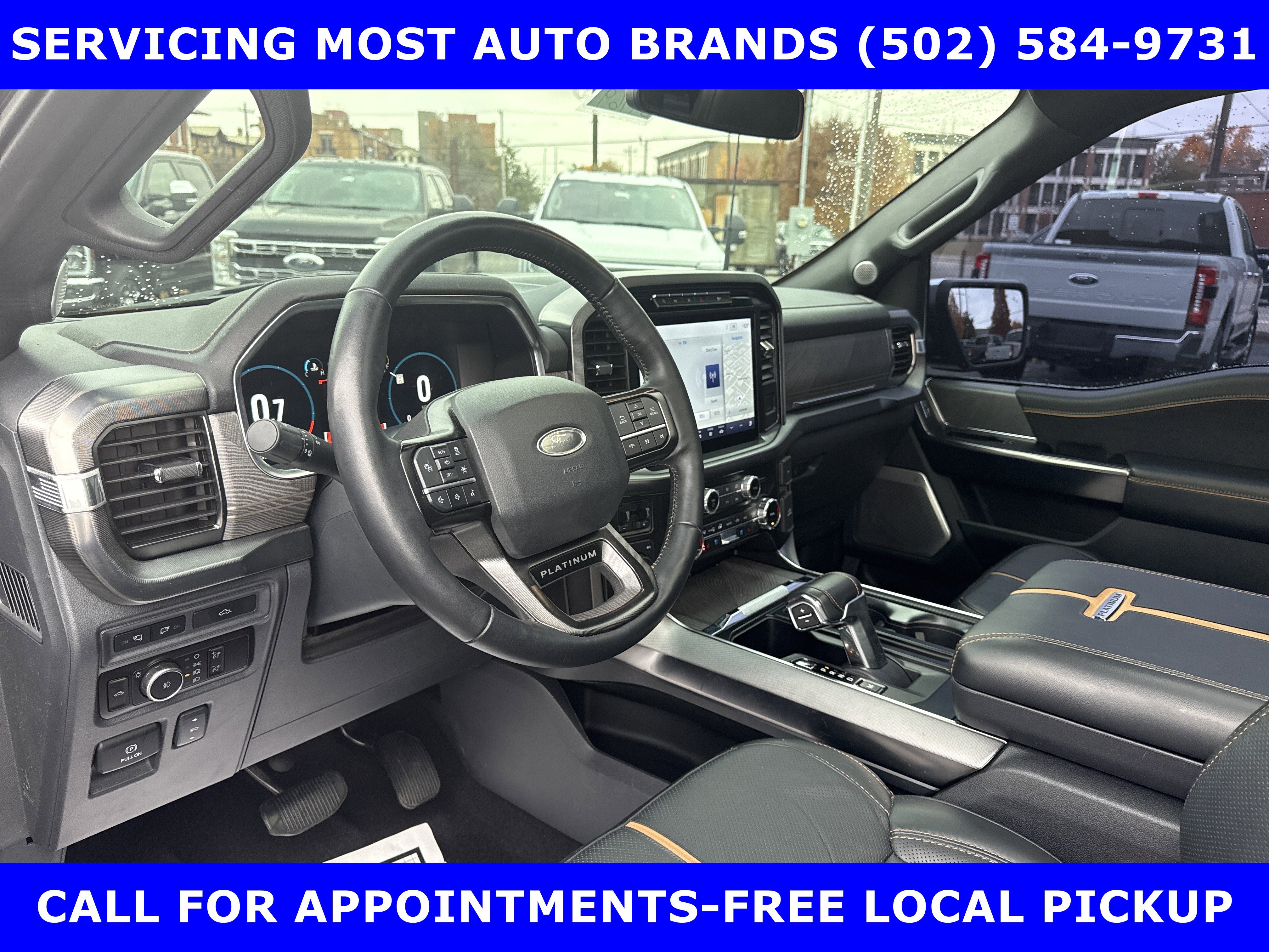 Certified 2023 Ford F150 Platinum w/ Equipment Group 701A High image 14