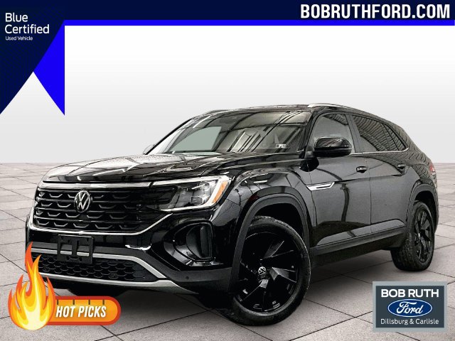 Used 2024 Volkswagen Atlas Cross Sport SE w/ Black Wheel Package