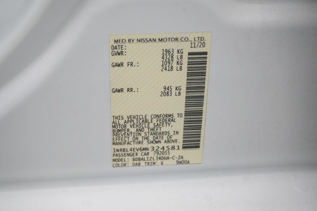 Used 2021 Nissan Altima 2.5 SL FWD image 25