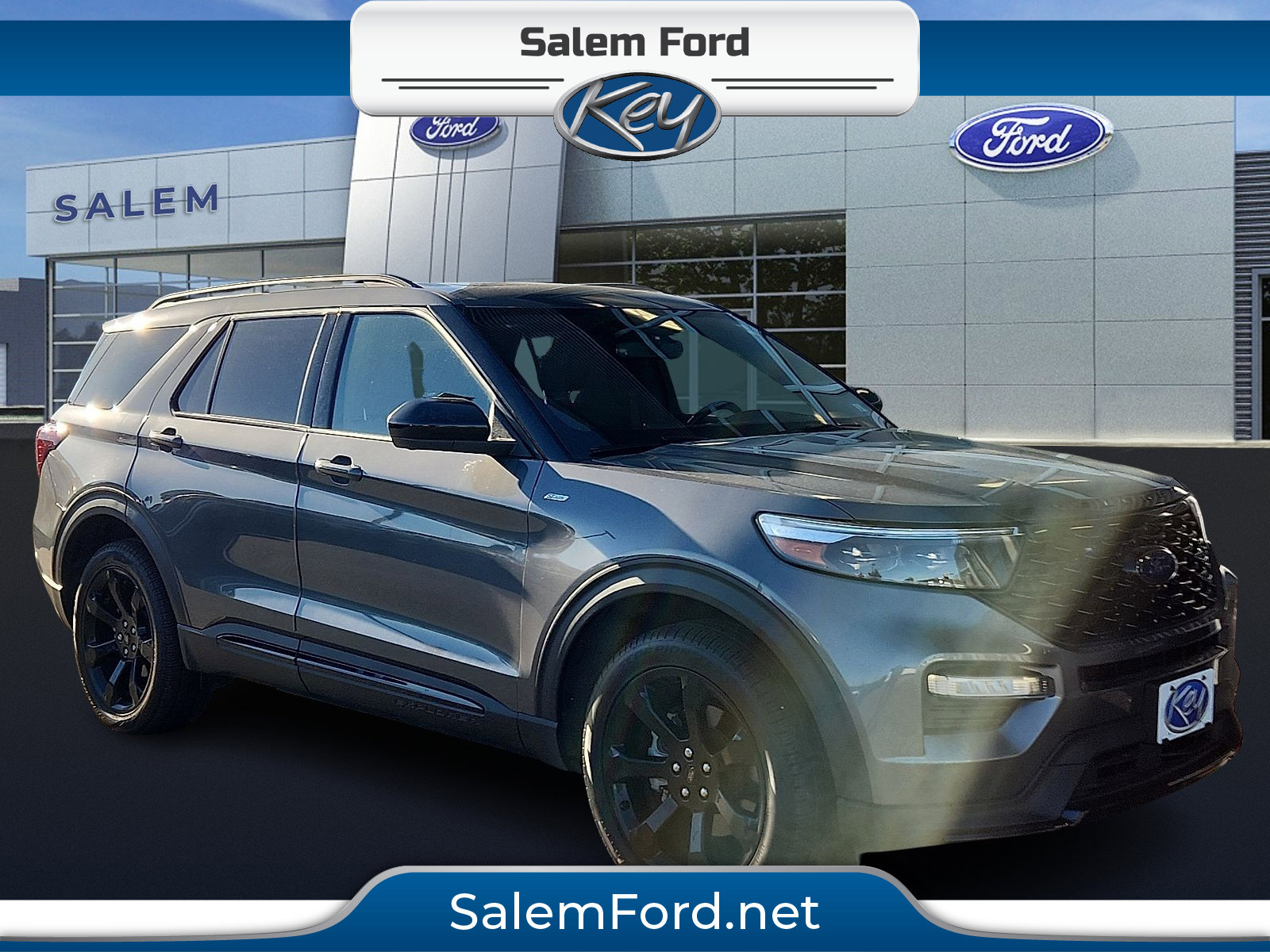 Certified 2023 Ford Explorer ST-Line w/ Class IV Trailer Tow Package