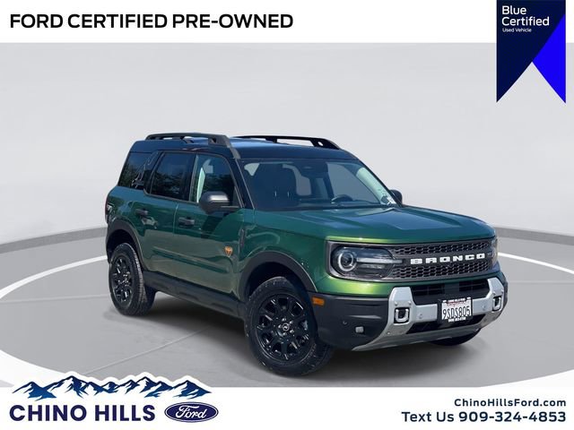 Certified 2025 Ford Bronco Sport Badlands w/ Badlands Tech Package