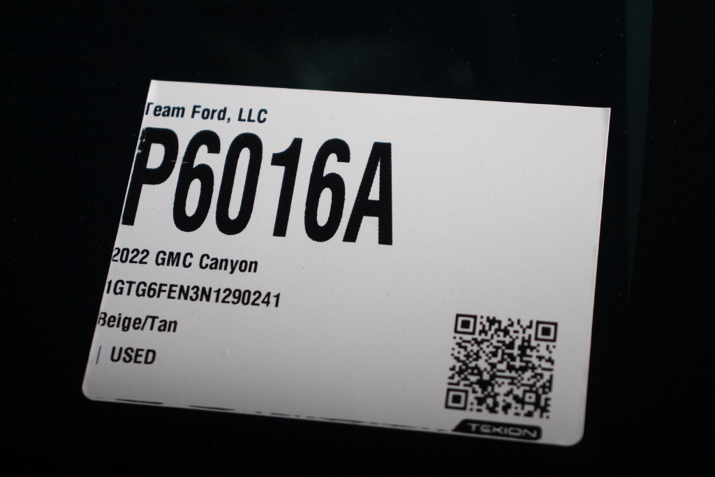 Used 2022 GMC Canyon AT4 w/ Trailering Package AWD/4WD image 30