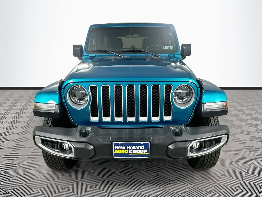 Used 2019 Jeep Wrangler Unlimited Sahara w/ LED Lighting Group AWD/4WD image 3