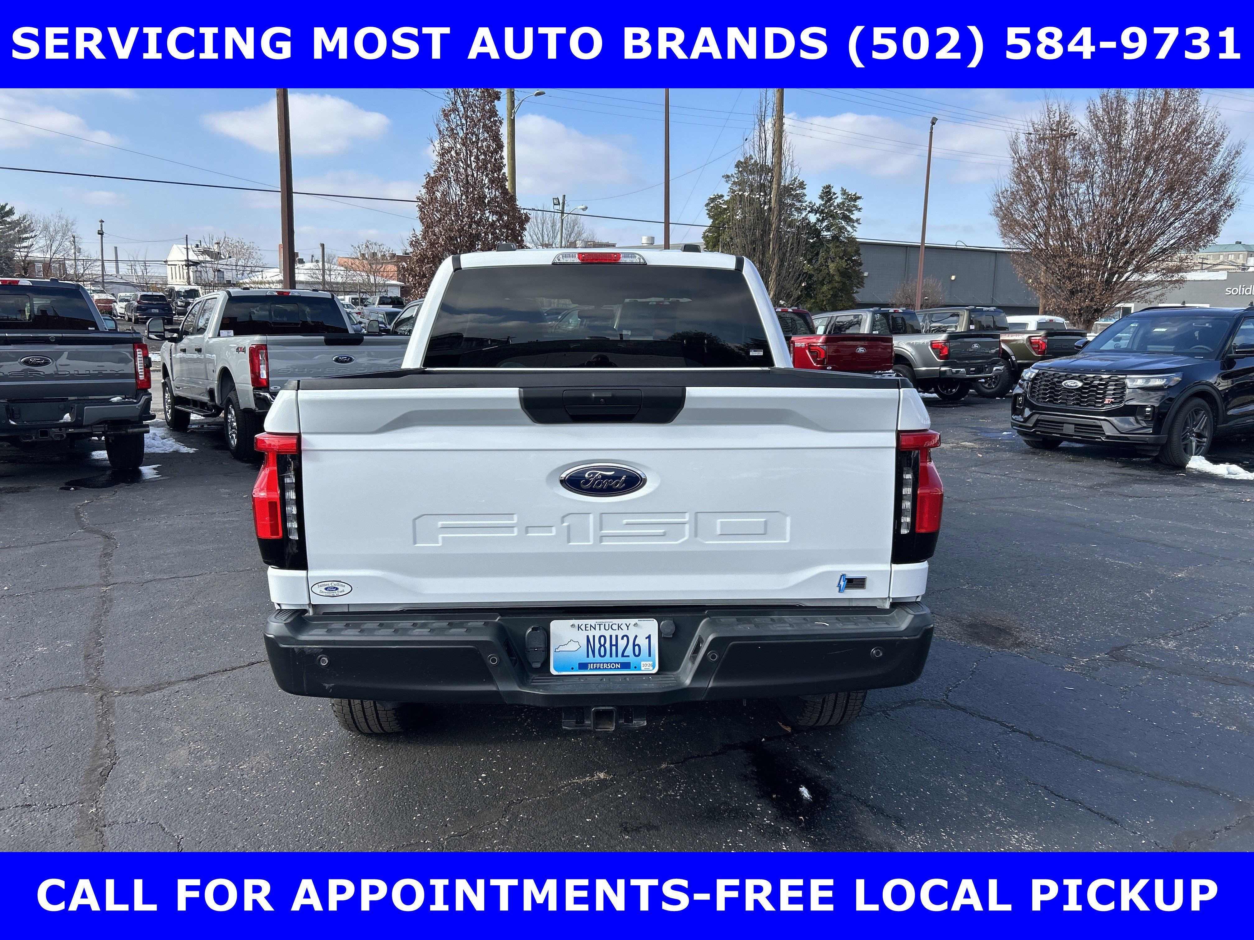 Certified 2022 Ford F150 Lightning Pro w/ Max Trailer Tow Package image 3