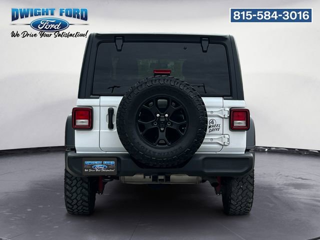 Used 2021 Jeep Wrangler Unlimited Sport AWD/4WD image 4