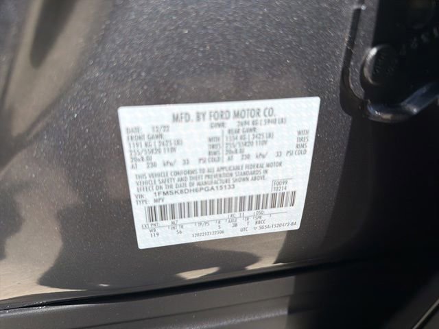 Certified 2023 Ford Explorer XLT w/ Equipment Group 202A AWD/4WD image 27