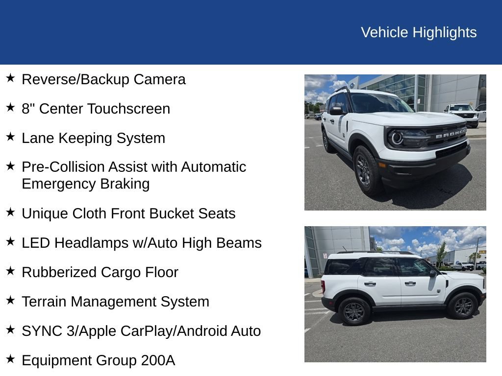 Certified 2023 Ford Bronco Sport Big Bend AWD/4WD image 10