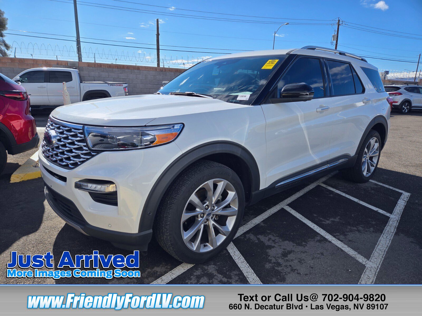 Certified 2021 Ford Explorer Platinum w/ Equipment Group 601A image 2