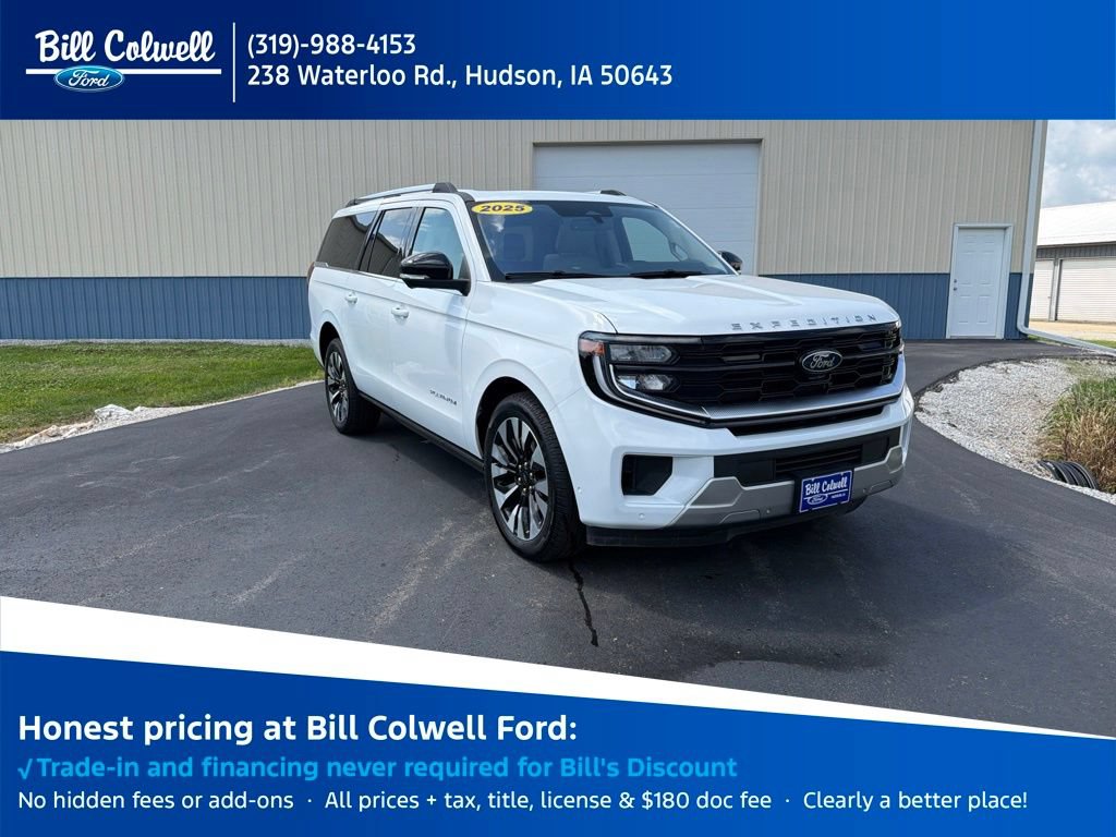 Certified 2025 Ford Expedition Max Platinum w/ Driver's Package AWD/4WD image 1