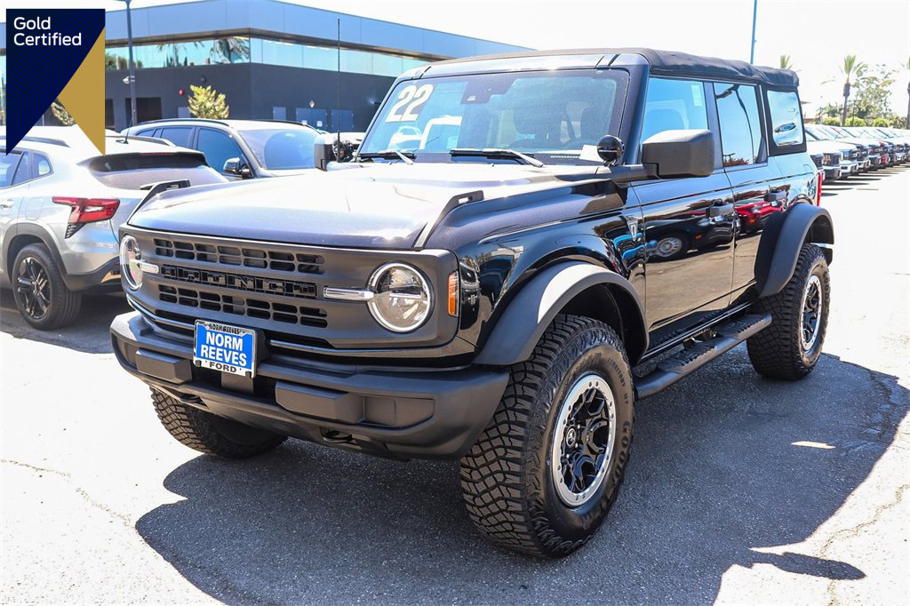 Certified 2022 Ford Bronco 4-Door w/ Sasquatch Package