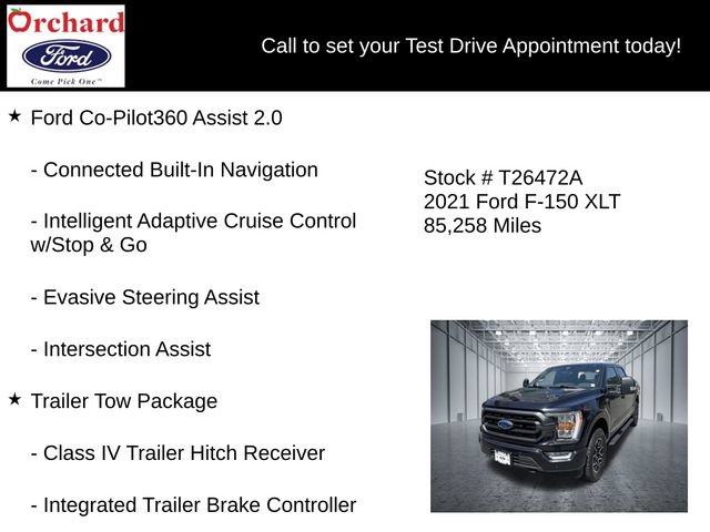 Certified 2021 Ford F150 XLT w/ Equipment Group 302A High AWD/4WD image 7