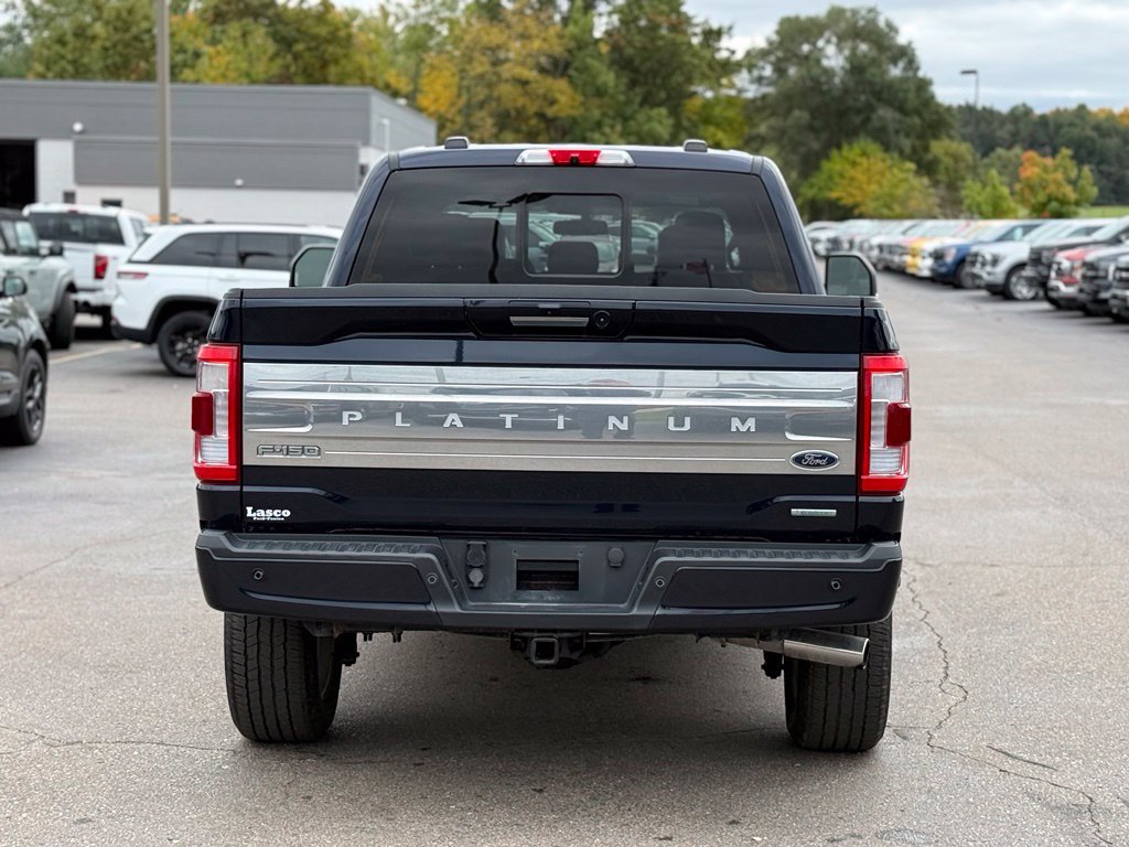 Certified 2022 Ford F150 Platinum w/ Equipment Group 701A High AWD/4WD image 46