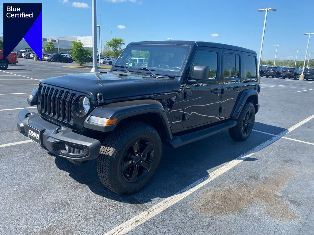 Used 2023 Jeep Wrangler Sahara AWD/4WD image 1
