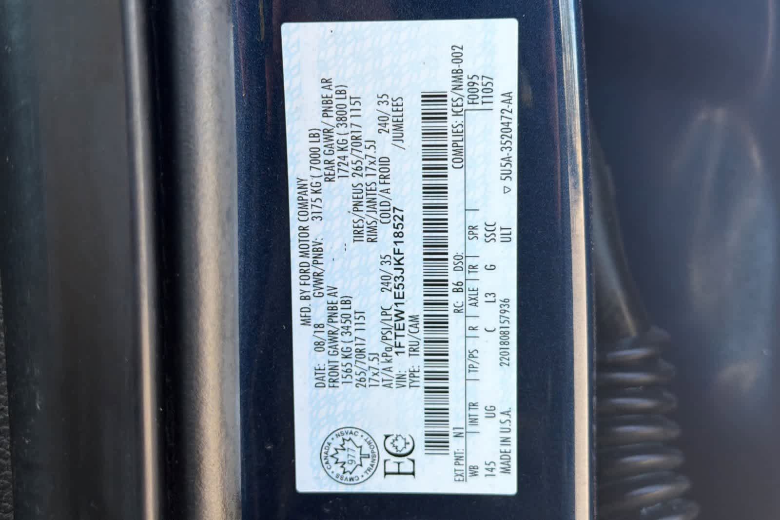 Certified 2018 Ford F150 XLT w/ Trailer Tow Package AWD/4WD image 26