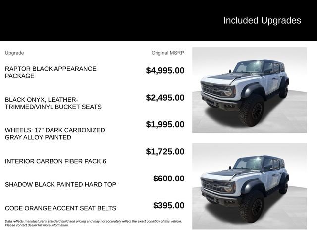 Certified 2024 Ford Bronco Raptor AWD/4WD image 5