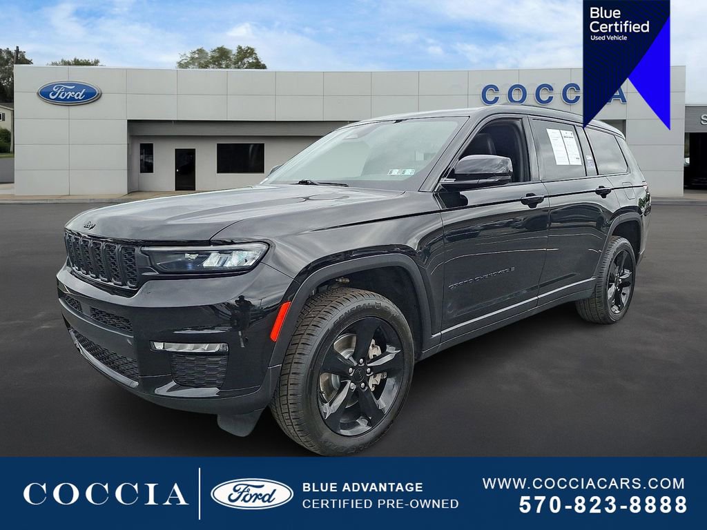 Used 2024 Jeep Grand Cherokee L Limited w/ Black Appearance Package AWD/4WD image 1