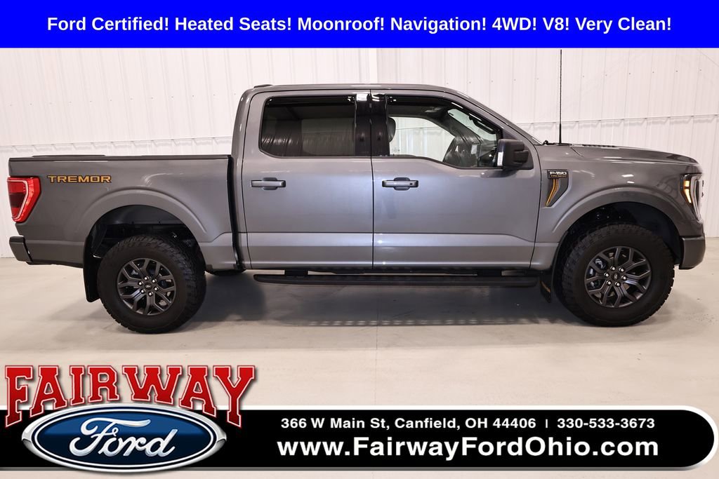 Certified 2023 Ford F150 Tremor w/ Trailer Tow Package