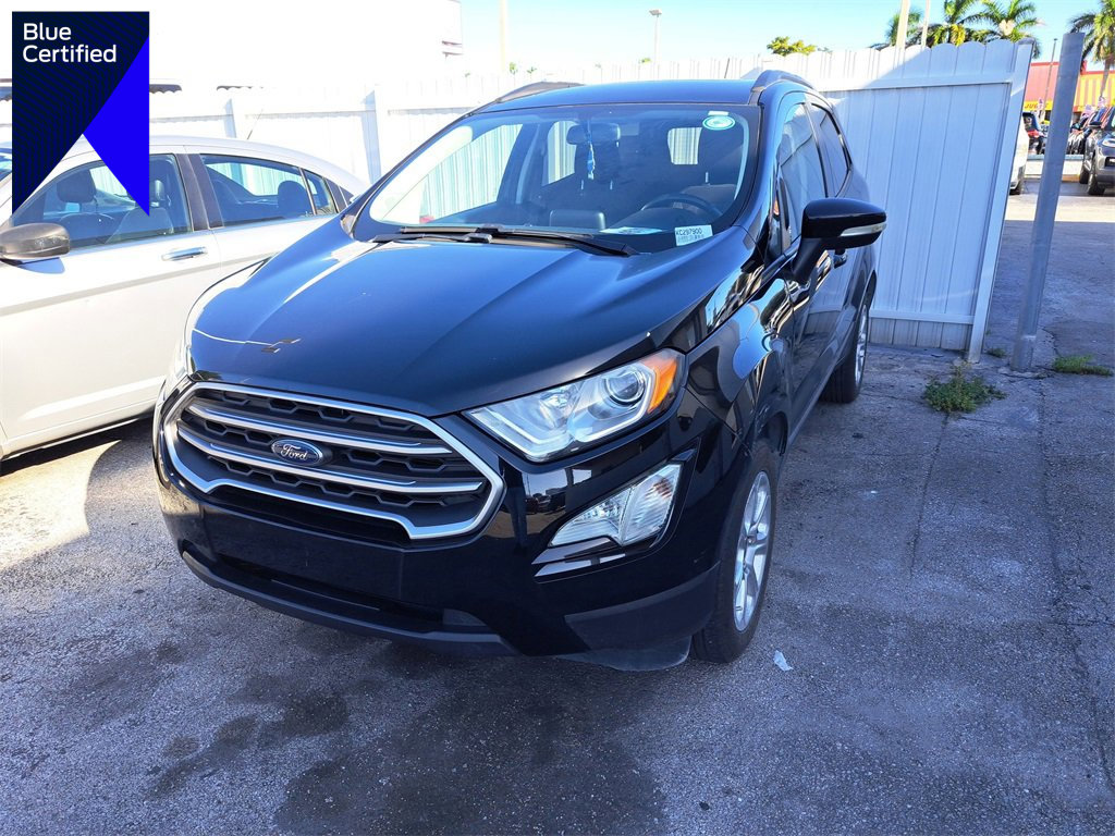 Certified 2019 Ford EcoSport SE
