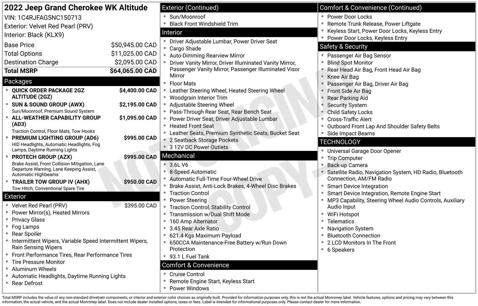 Used 2022 Jeep Grand Cherokee Altitude image 4
