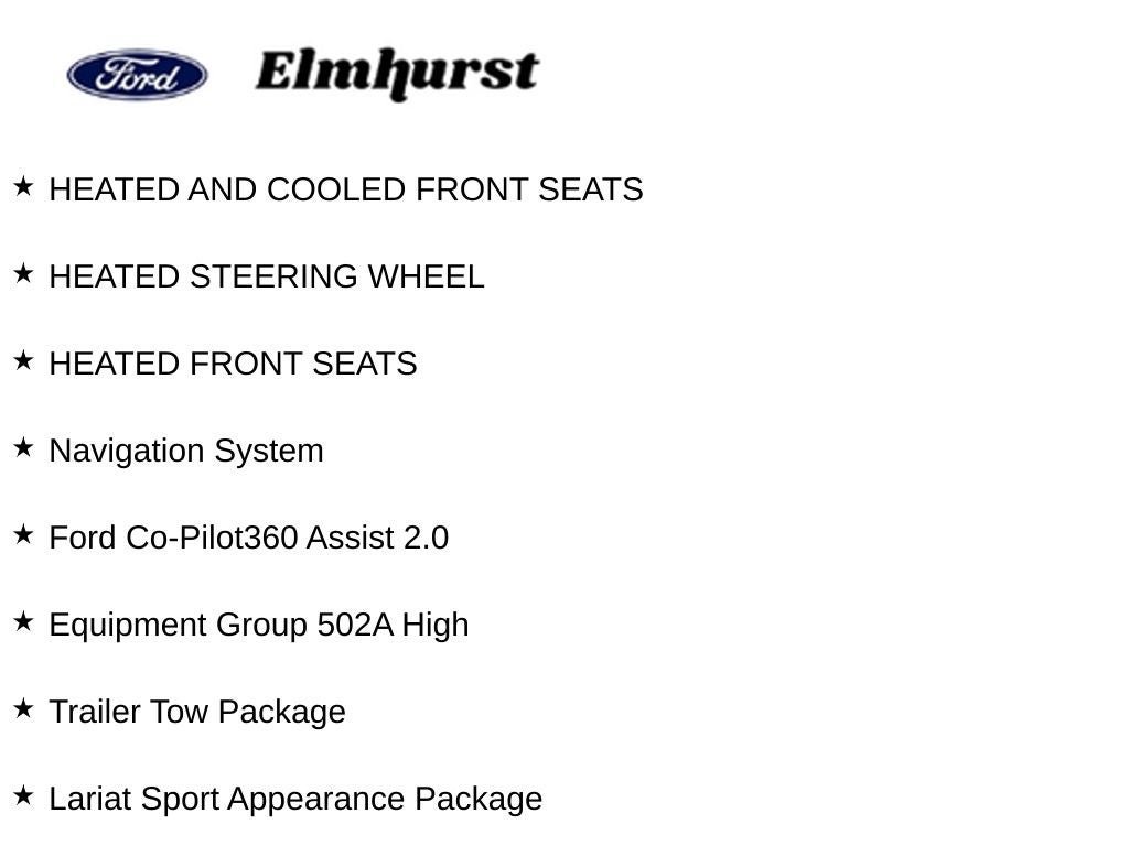 Certified 2023 Ford F150 Lariat w/ Equipment Group 502A High AWD/4WD image 11