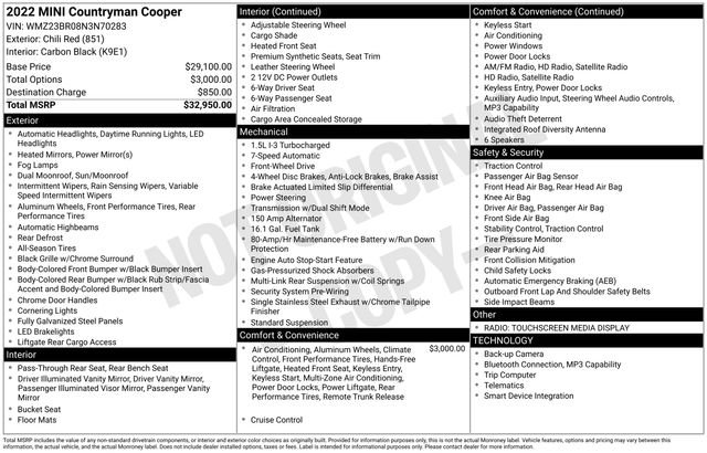 Used 2022 MINI Cooper Countryman image 2