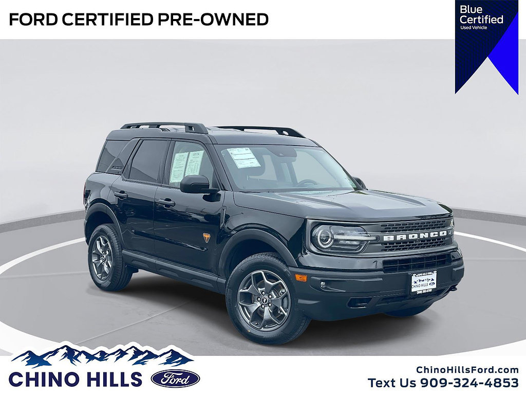 Certified 2021 Ford Bronco Sport Badlands